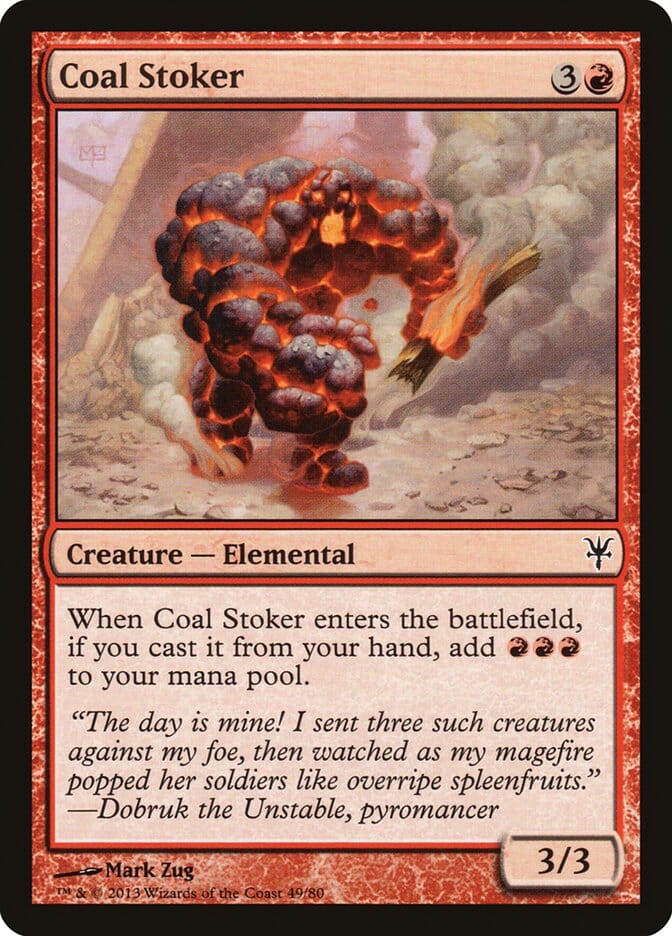 Coal Stoker [Duel Decks: Sorin vs. Tibalt] MTG Single Magic: The Gathering  | Multizone: Comics And Games