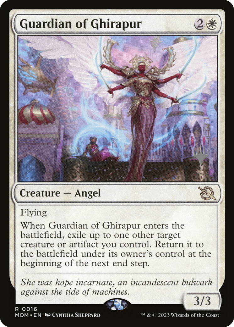 Guardian of Ghirapur (Promo Pack) [March of the Machine Promos] MTG Single Magic: The Gathering  | Multizone: Comics And Games