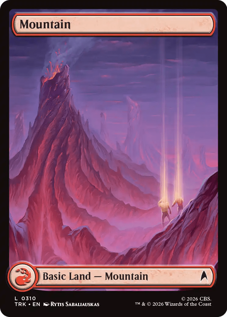 Mountain (0310) [Star Trek] MTG Single Magic: The Gathering  | Multizone: Comics And Games