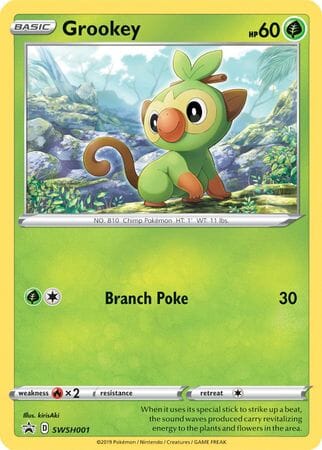 Grookey (SWSH001) [Sword & Shield: Black Star Promos] Pokemon Single Pokémon  | Multizone: Comics And Games
