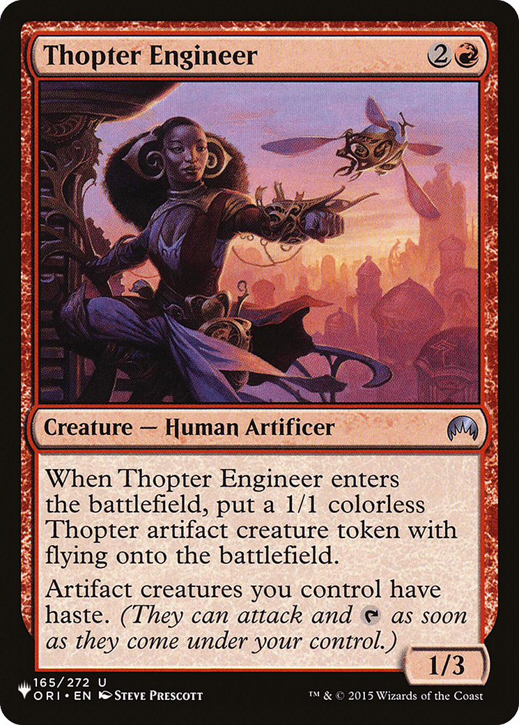 Thopter Engineer [The List] MTG Single Magic: The Gathering  | Multizone: Comics And Games