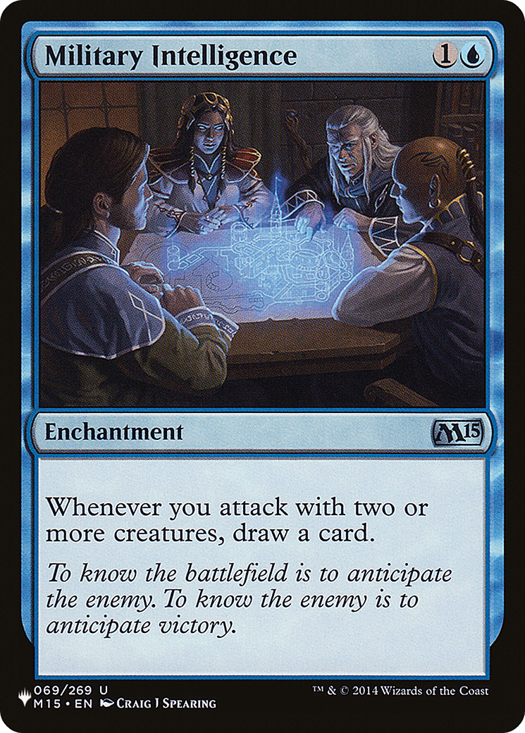 Military Intelligence [The List] MTG Single Magic: The Gathering  | Multizone: Comics And Games