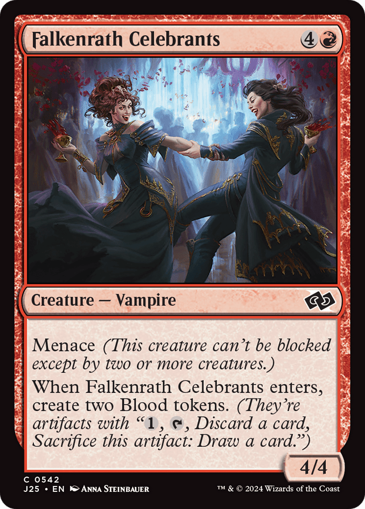 Falkenrath Celebrants [Foundations Jumpstart] MTG Single Magic: The Gathering  | Multizone: Comics And Games