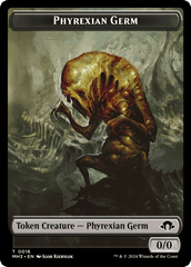 Phyrexian Germ // Phyrexian Wurm (0017) Double-Sided Token [Modern Horizons 3 Tokens] MTG Single Magic: The Gathering  | Multizone: Comics And Games