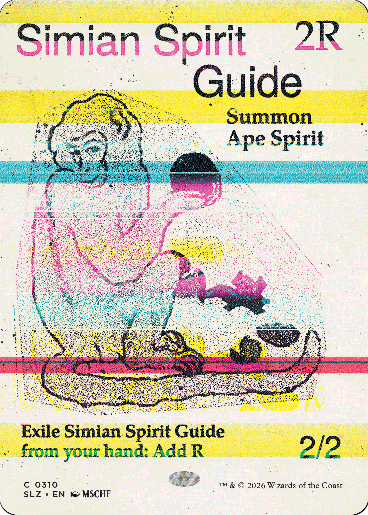 Simian Spirit Guide (0310) [Secret Lair x MSCHF: The Zeta Set] | Multizone: Comics And Games