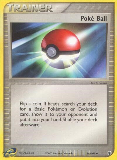 Poke Ball (86/109) [EX: Ruby & Sapphire] Pokemon Single Pokémon  | Multizone: Comics And Games