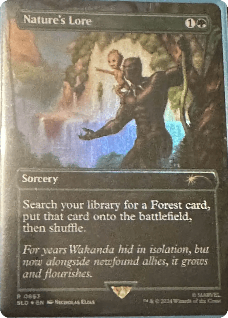 Nature's Lore (867) (Rainbow Foil) [Secret Lair Drop Series] MTG Single Magic: The Gathering  | Multizone: Comics And Games