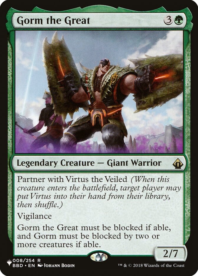 Gorm the Great [The List] MTG Single Magic: The Gathering  | Multizone: Comics And Games