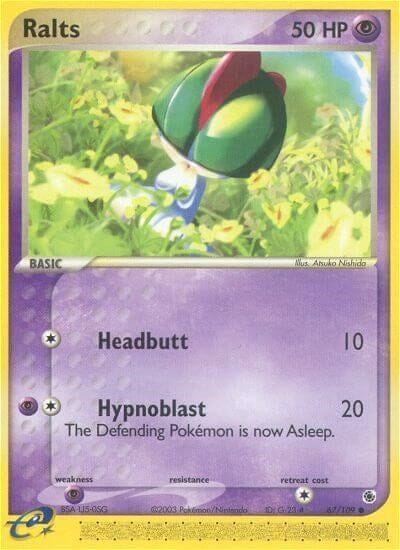 Ralts (67/109) [EX: Ruby & Sapphire] Pokemon Single Pokémon  | Multizone: Comics And Games