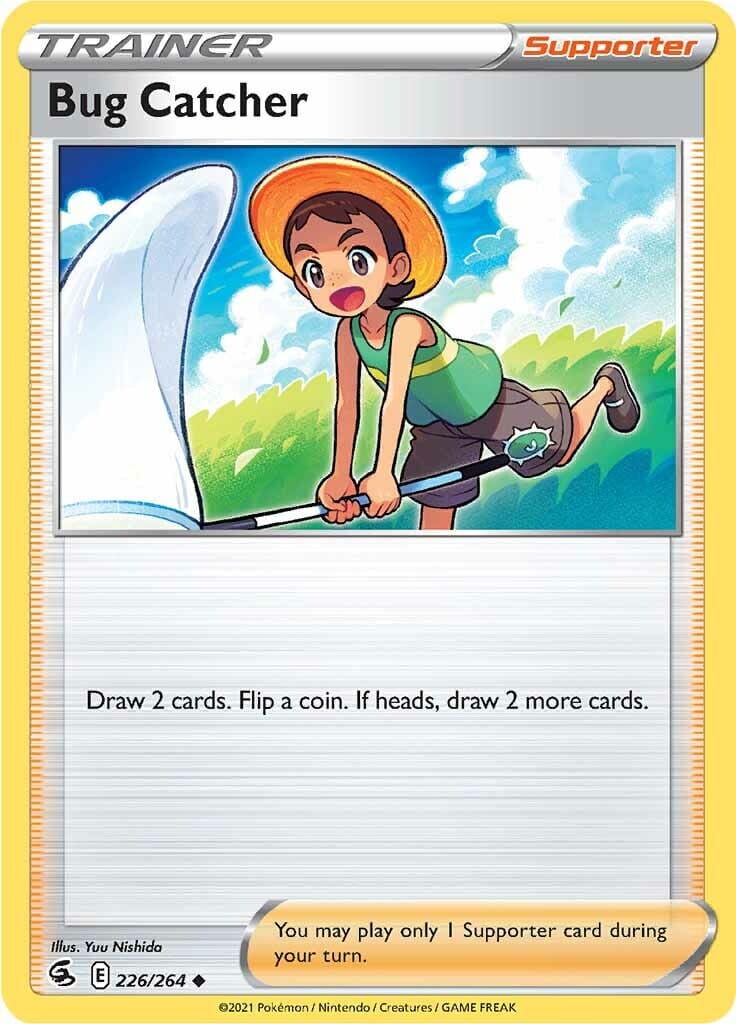 Bug Catcher (226/264) [Sword & Shield: Fusion Strike] Pokemon Single Pokémon  | Multizone: Comics And Games