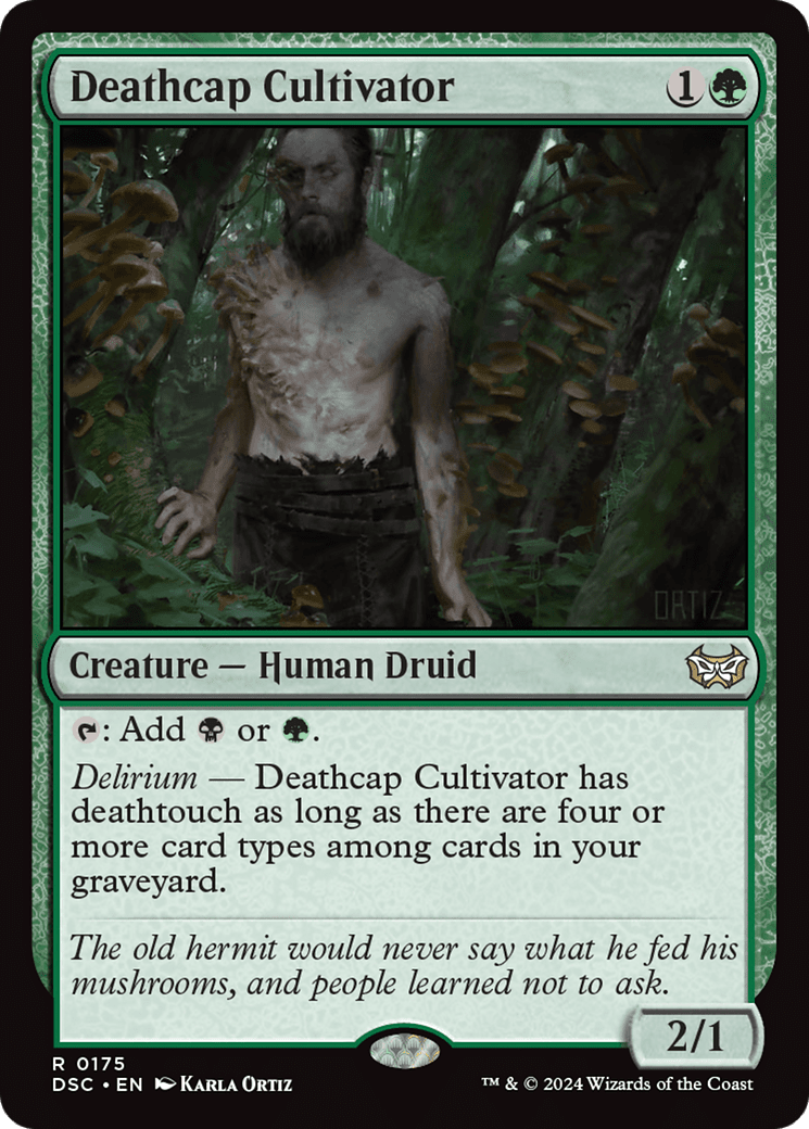 Deathcap Cultivator [Duskmourn: House of Horror Commander] MTG Single Magic: The Gathering  | Multizone: Comics And Games