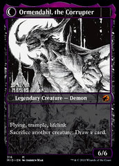 Jerren, Corrupted Bishop // Ormendahl, the Corrupted (Showcase Eternal Night) [Innistrad: Midnight Hunt] MTG Single Magic: The Gathering  | Multizone: Comics And Games