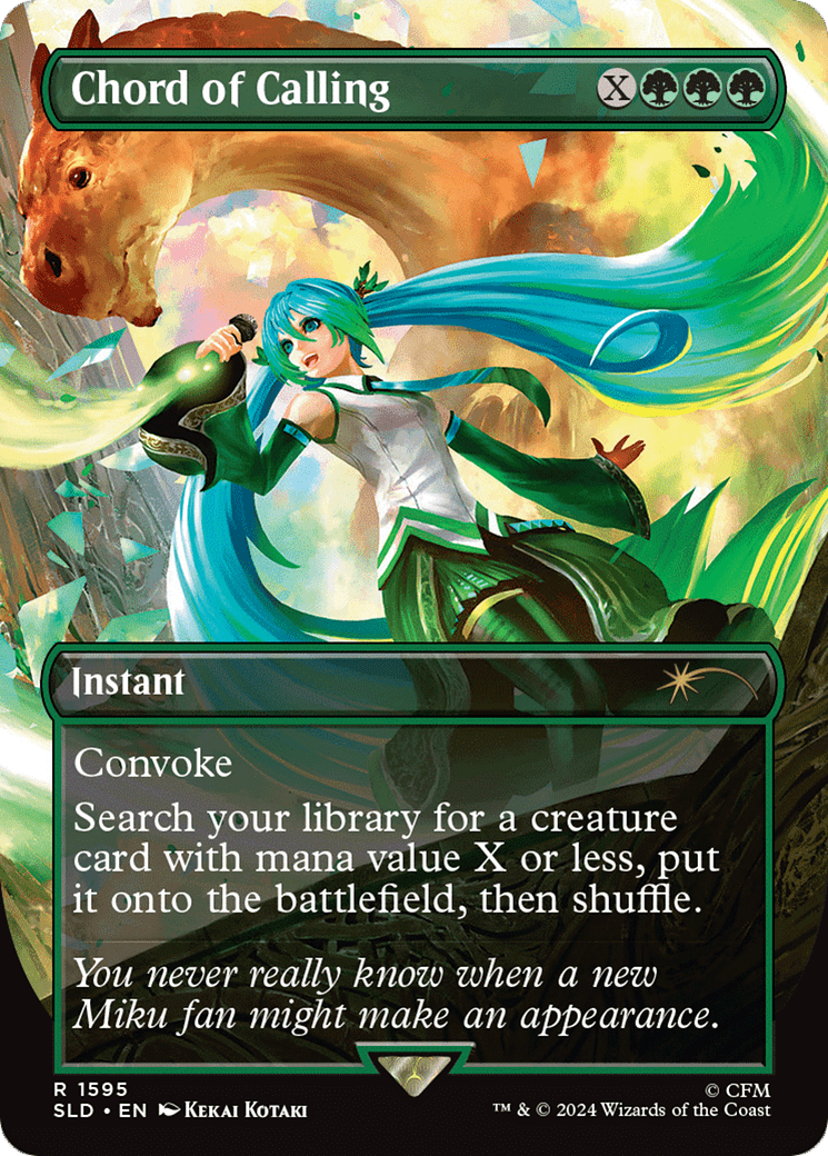 Chord of Calling (Rainbow Foil) [Secret Lair Drop Series] MTG Single Magic: The Gathering  | Multizone: Comics And Games