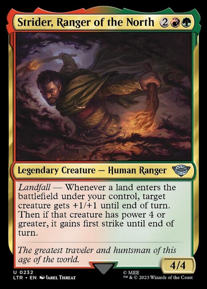 Strider, Ranger of the North [The Lord of the Rings: Tales of Middle-Earth] MTG Single Magic: The Gathering  | Multizone: Comics And Games