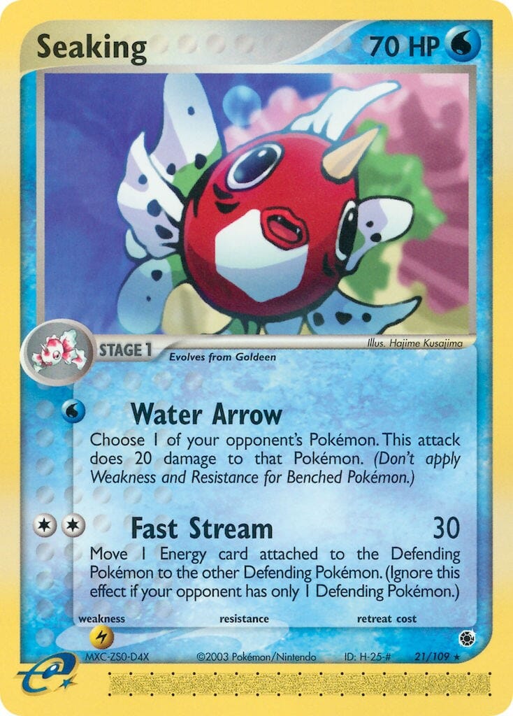 Seaking (21/109) [EX: Ruby & Sapphire] Pokemon Single Pokémon  | Multizone: Comics And Games