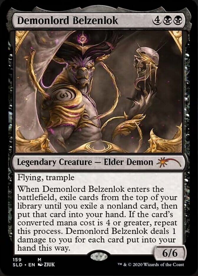 Demonlord Belzenlok [Secret Lair Drop Series] MTG Single Magic: The Gathering  | Multizone: Comics And Games