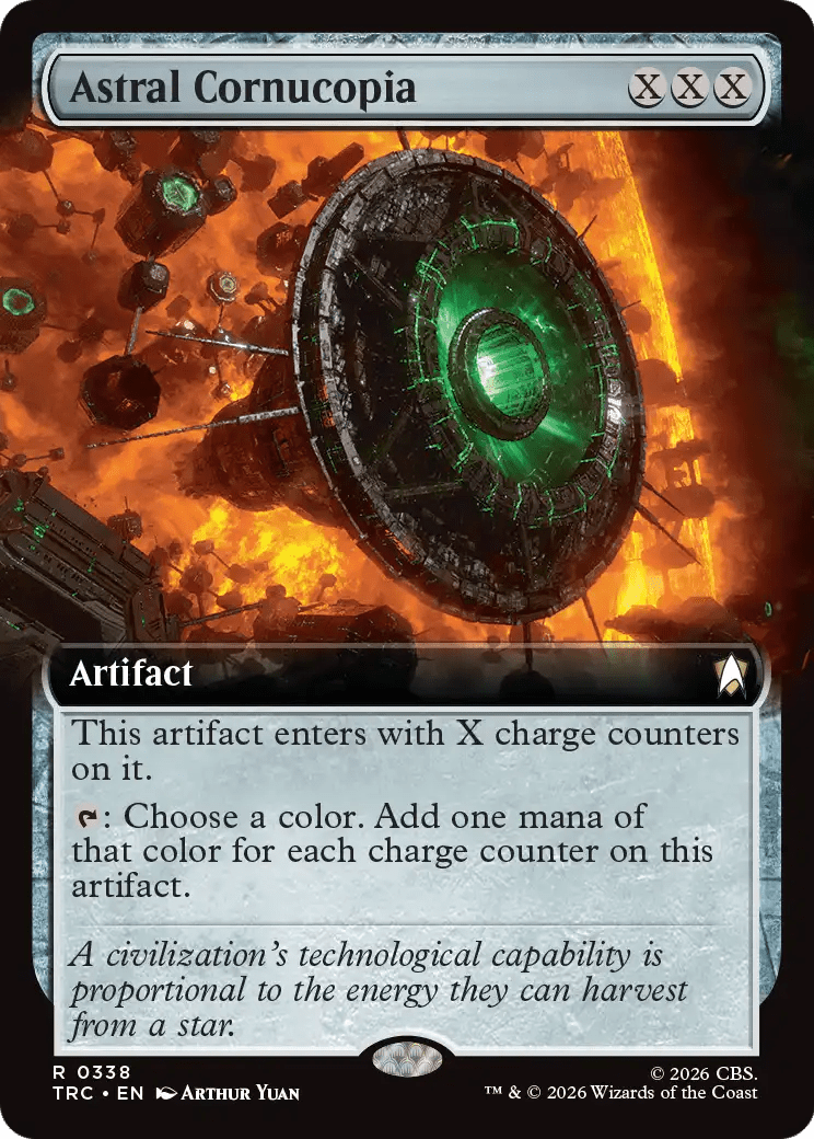Astral Cornucopia (Extended Art) [Star Trek Commander] MTG Single Magic: The Gathering  | Multizone: Comics And Games