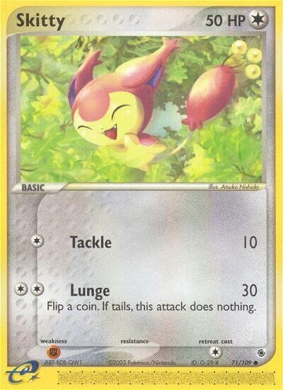 Skitty (71/109) [EX: Ruby & Sapphire] Pokemon Single Pokémon  | Multizone: Comics And Games