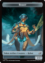 Robot // Munitions Double-Sided Token [Edge of Eternities Tokens] MTG Single Magic: The Gathering  | Multizone: Comics And Games