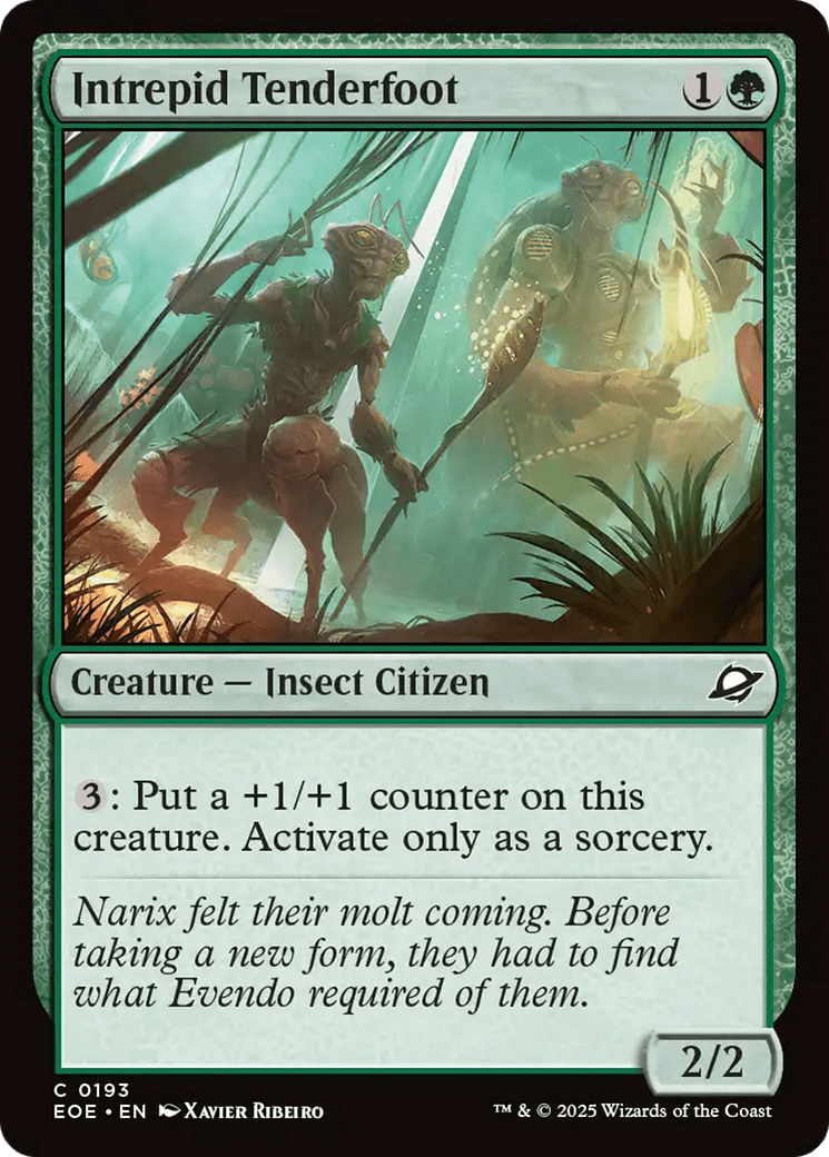 Intrepid Tenderfoot [Edge of Eternities] MTG Single Magic: The Gathering  | Multizone: Comics And Games