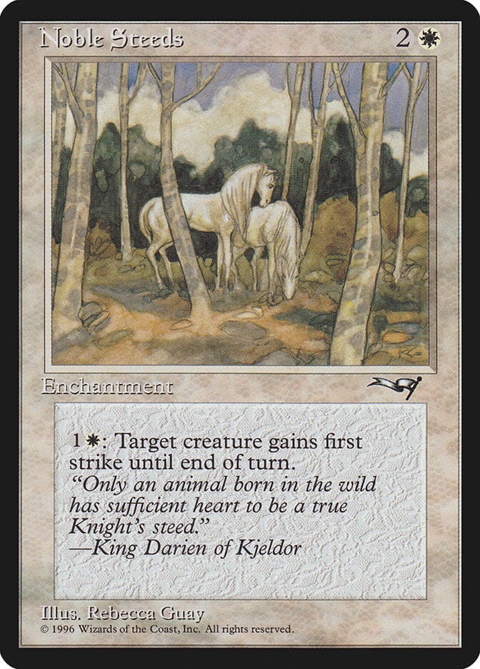 Noble Steeds (Grazing) [Alliances] MTG Single Magic: The Gathering  | Multizone: Comics And Games