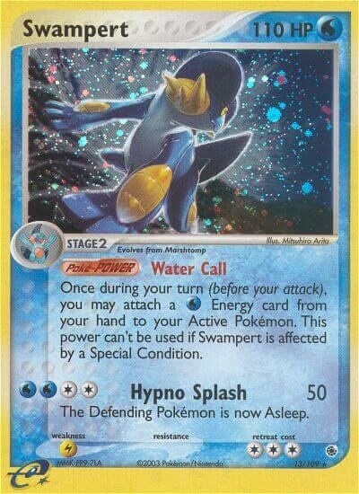 Swampert (13/109) [EX: Ruby & Sapphire] Pokemon Single Pokémon  | Multizone: Comics And Games