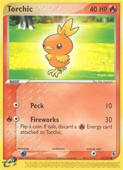 Torchic (73/109) [EX: Ruby & Sapphire] Pokemon Single Pokémon  | Multizone: Comics And Games