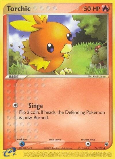 Torchic (74/109) [EX: Ruby & Sapphire] Pokemon Single Pokémon  | Multizone: Comics And Games