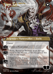Sorin of House Markov // Sorin, Ravenous Neonate (Borderless) [Modern Horizons 3] MTG Single Magic: The Gathering  | Multizone: Comics And Games