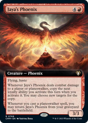 Jaya's Phoenix (Extended Art) [Commander Masters] | Multizone: Comics And Games