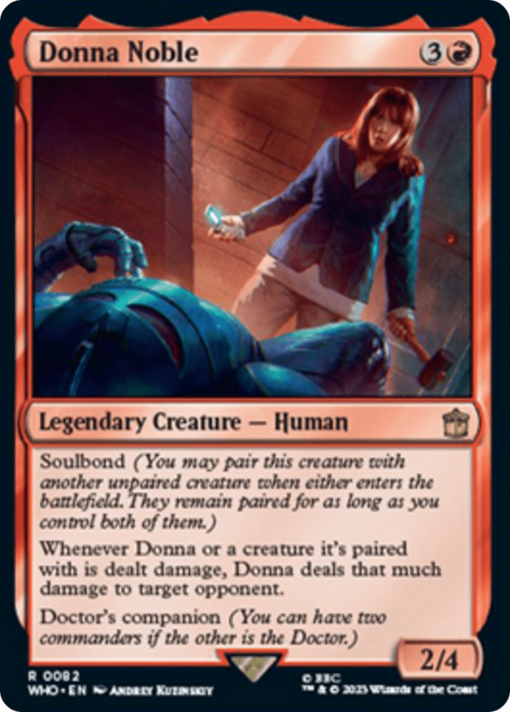 Donna Noble [Doctor Who] MTG Single Magic: The Gathering  | Multizone: Comics And Games