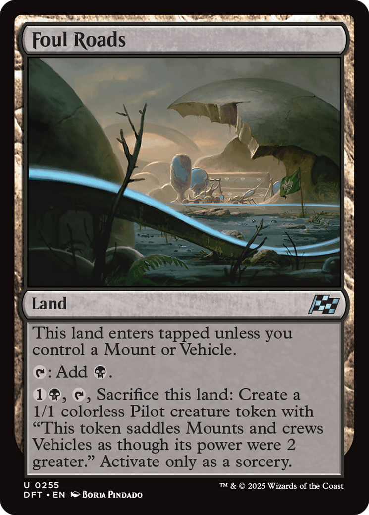 Foul Roads [Aetherdrift] MTG Single Magic: The Gathering  | Multizone: Comics And Games