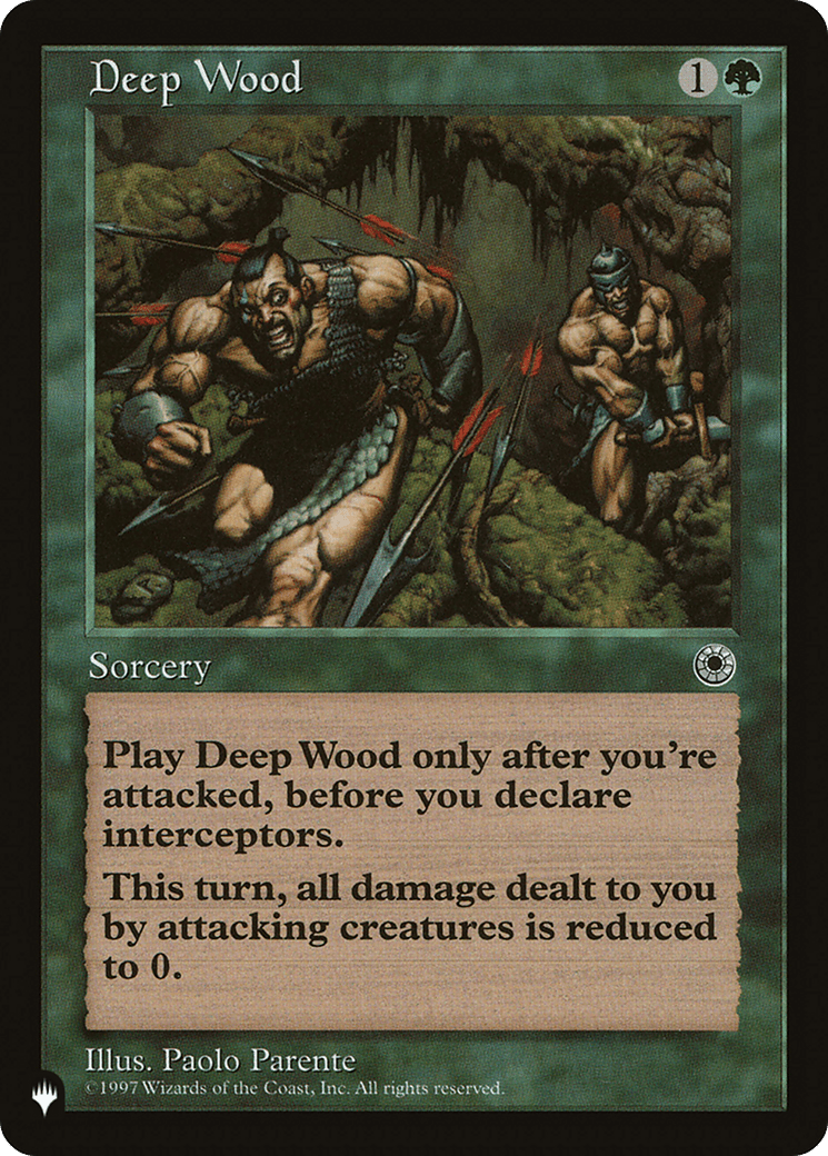 Deep Wood [The List] MTG Single Magic: The Gathering  | Multizone: Comics And Games