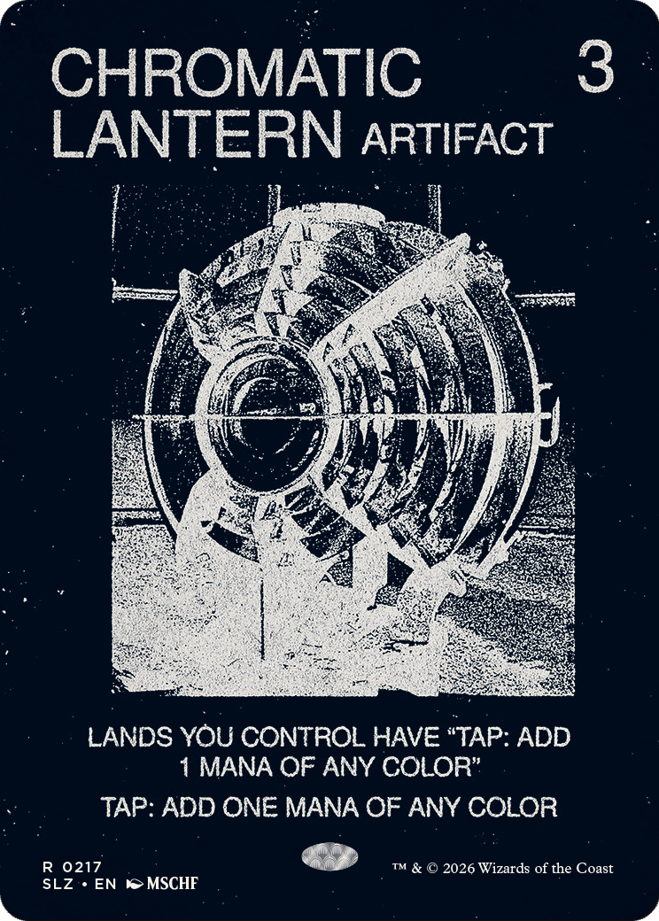Chromatic Lantern (0217) [Secret Lair x MSCHF: The Zeta Set] MTG Single Magic: The Gathering  | Multizone: Comics And Games