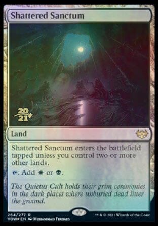Shattered Sanctum [Innistrad: Crimson Vow Prerelease Promos] MTG Single Magic: The Gathering  | Multizone: Comics And Games