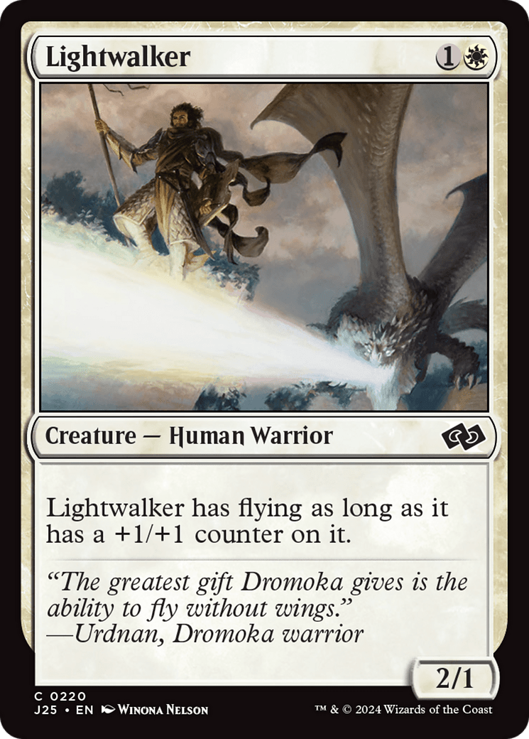 Lightwalker [Foundations Jumpstart] MTG Single Magic: The Gathering  | Multizone: Comics And Games