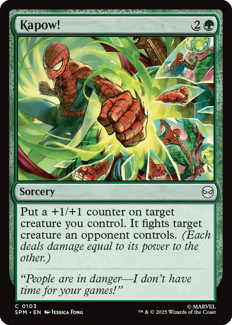 Kapow! [Marvel's Spider-Man] MTG Single Magic: The Gathering  | Multizone: Comics And Games