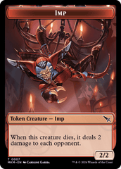 Detective // Imp Double-Sided Token [Murders at Karlov Manor Tokens] MTG Single Magic: The Gathering  | Multizone: Comics And Games