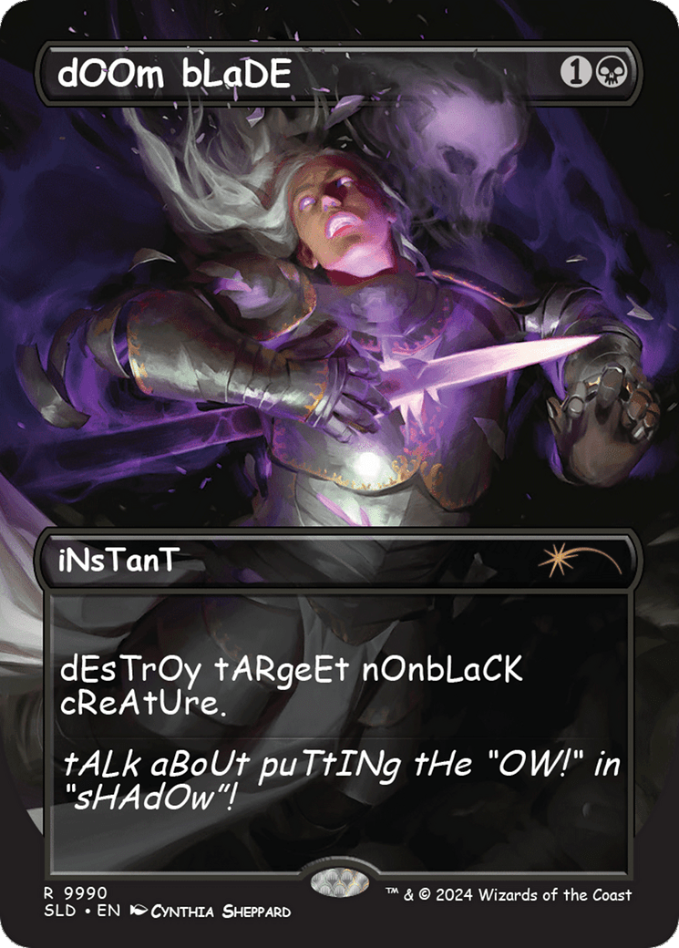 dOOm bLaDE [Secret Lair Drop Series] MTG Single Magic: The Gathering  | Multizone: Comics And Games