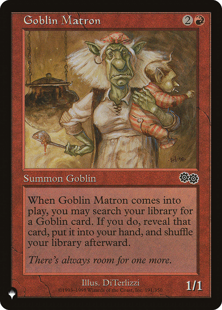 Goblin Matron (USG) [The List] MTG Single Magic: The Gathering  | Multizone: Comics And Games