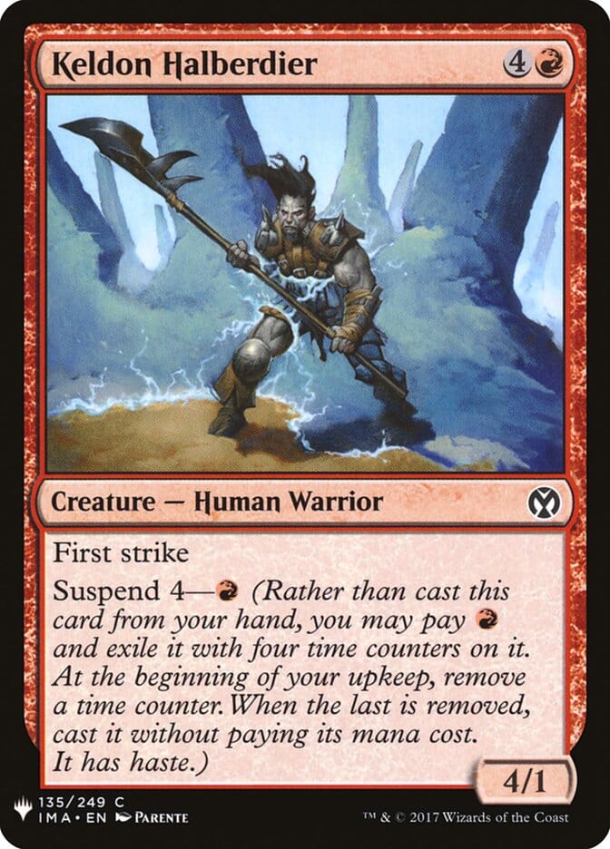 Keldon Halberdier [Mystery Booster] MTG Single Magic: The Gathering  | Multizone: Comics And Games