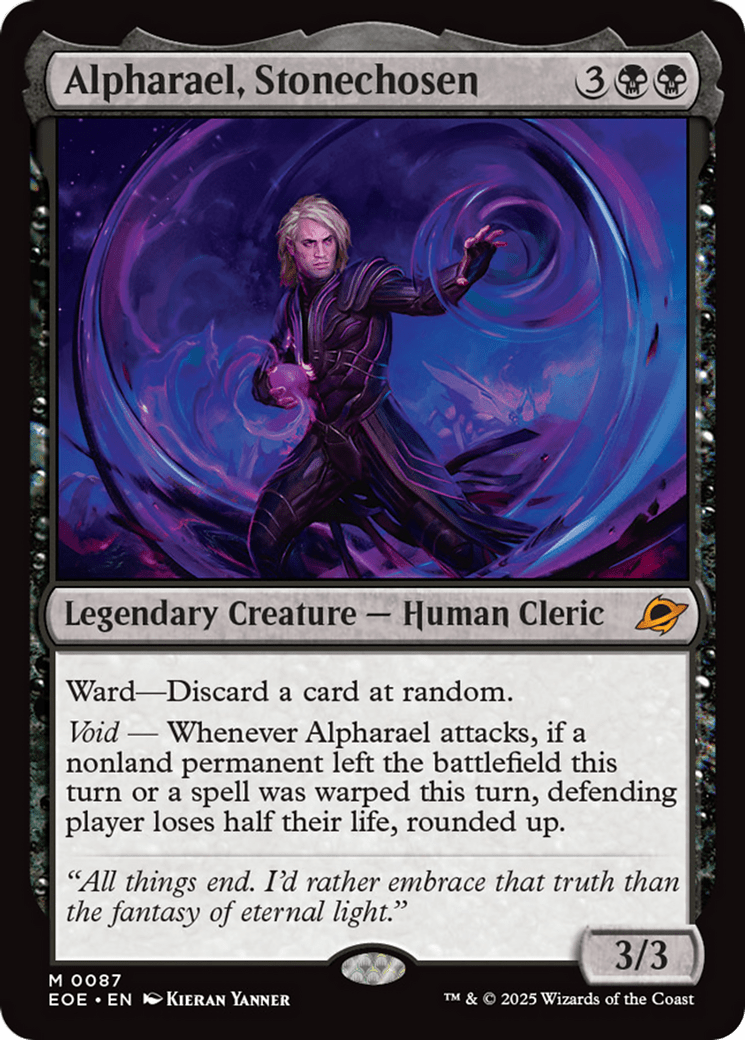 Alpharael, Stonechosen [Edge of Eternities] MTG Single Magic: The Gathering  | Multizone: Comics And Games
