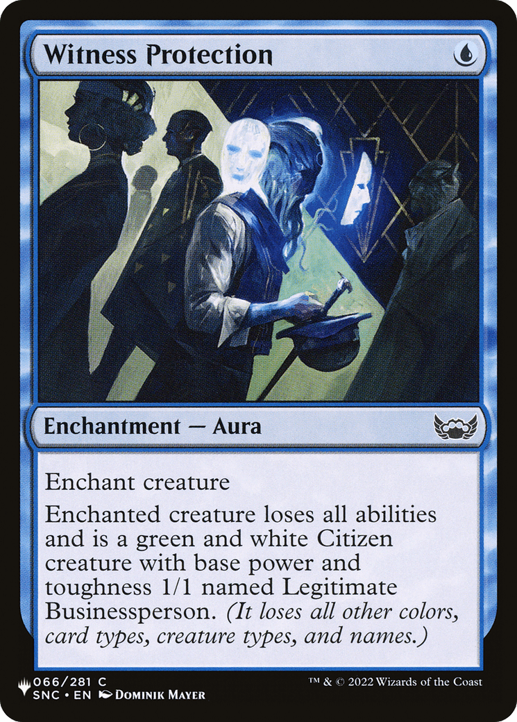 Witness Protection [The List] MTG Single Magic: The Gathering  | Multizone: Comics And Games