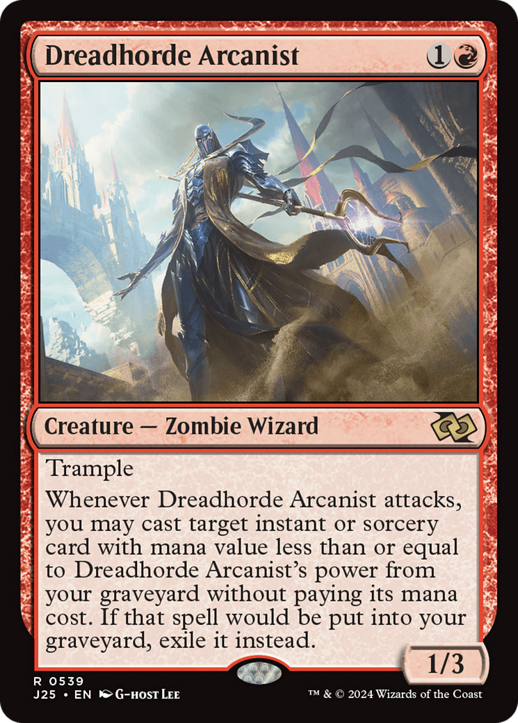 Dreadhorde Arcanist [Foundations Jumpstart] MTG Single Magic: The Gathering  | Multizone: Comics And Games