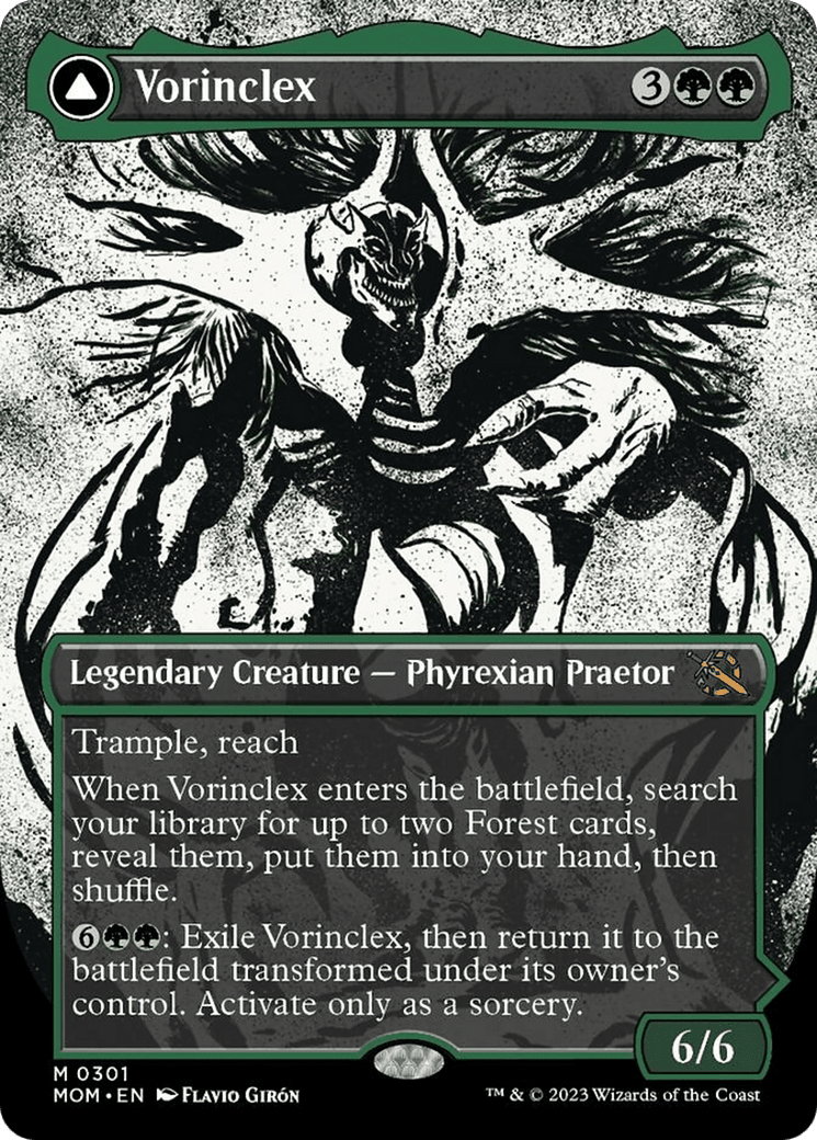 Vorinclex // The Grand Evolution (Showcase Planar Booster Fun) [March of the Machine] MTG Single Magic: The Gathering  | Multizone: Comics And Games