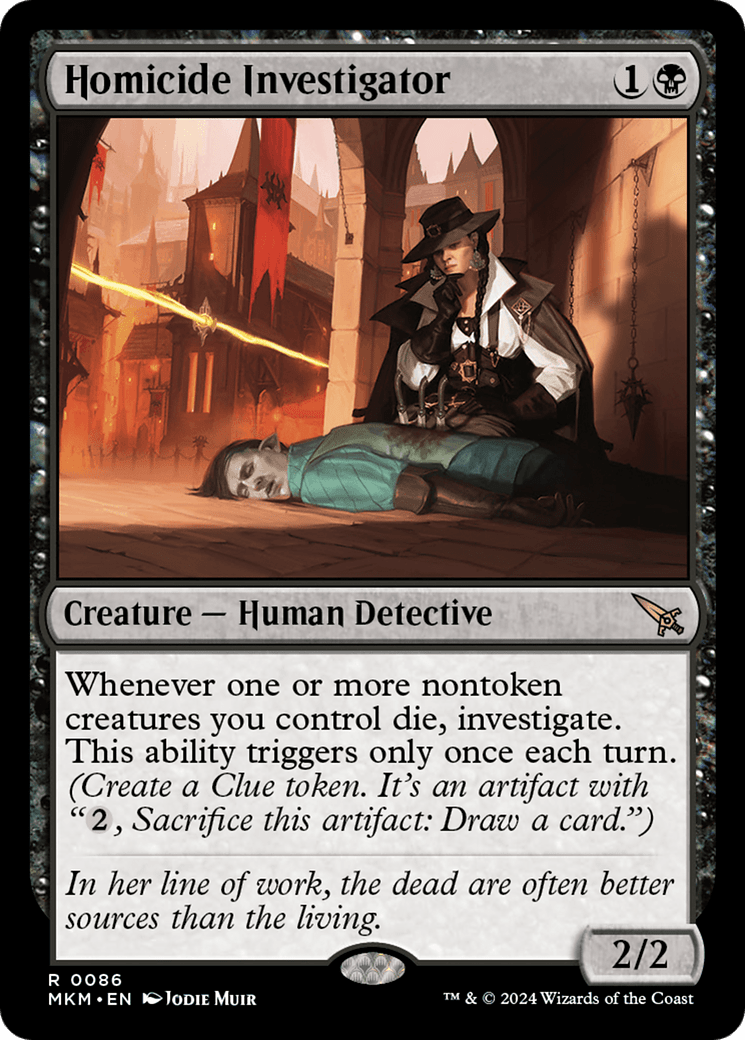 Homicide Investigator [Murders at Karlov Manor] MTG Single Magic: The Gathering  | Multizone: Comics And Games