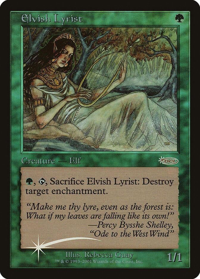 Elvish Lyrist [Junior Super Series] MTG Single Magic: The Gathering  | Multizone: Comics And Games