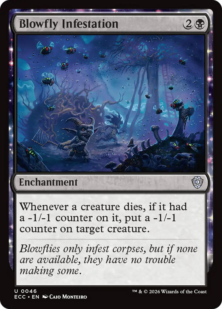 Blowfly Infestation [Lorwyn Eclipsed Commander] MTG Single Magic: The Gathering  | Multizone: Comics And Games