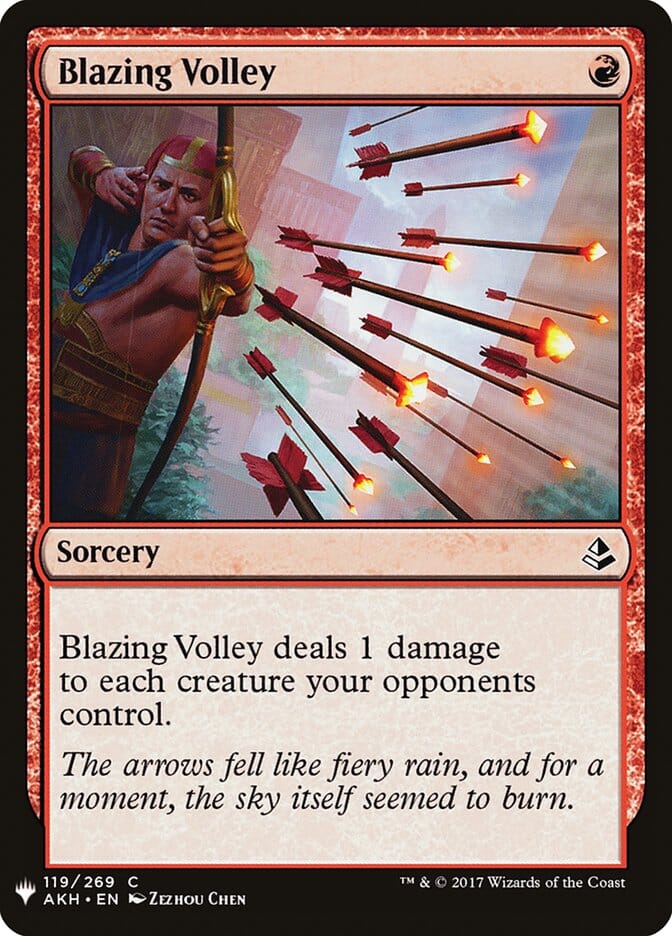 Blazing Volley [Mystery Booster] MTG Single Magic: The Gathering  | Multizone: Comics And Games