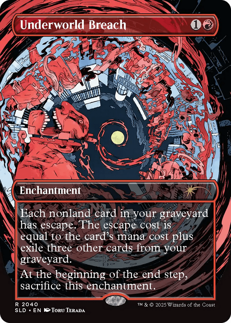 Underworld Breach (2040) (Rainbow Foil) [Secret Lair Drop Series] MTG Single Magic: The Gathering  | Multizone: Comics And Games
